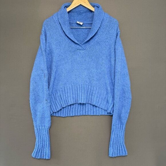 Columbia Women’s Blue Knit Sweater Size XL Acrylic Blend - Picture 1 of 11